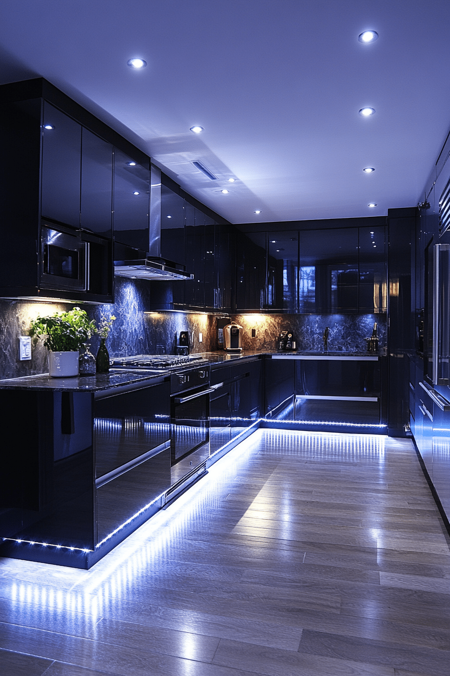 19 Black Modern Kitchen Ideas for a Chic and Polished Finish - Cozy ...