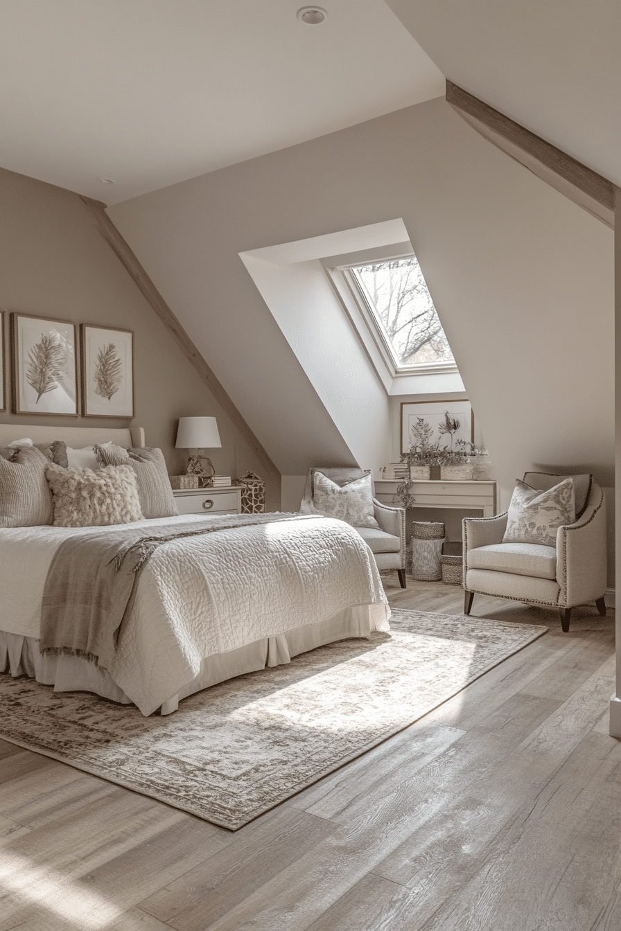 20 Attic Bedroom Ideas That Make the Most of Sloped Ceilings - Cozy ...