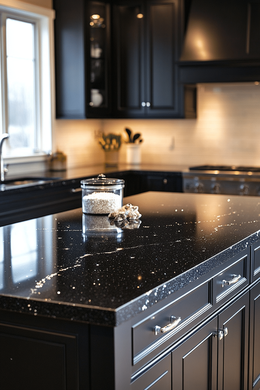 19 Black Modern Kitchen Ideas for a Chic and Polished Finish - Cozy ...