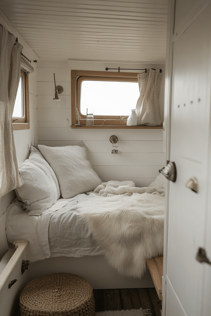 19 Small Cabin Interior Ideas for a Charming Weekend Getaway - Cozy ...
