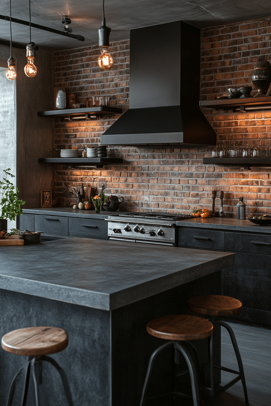 19 Black Modern Kitchen Ideas for a Chic and Polished Finish - Cozy ...