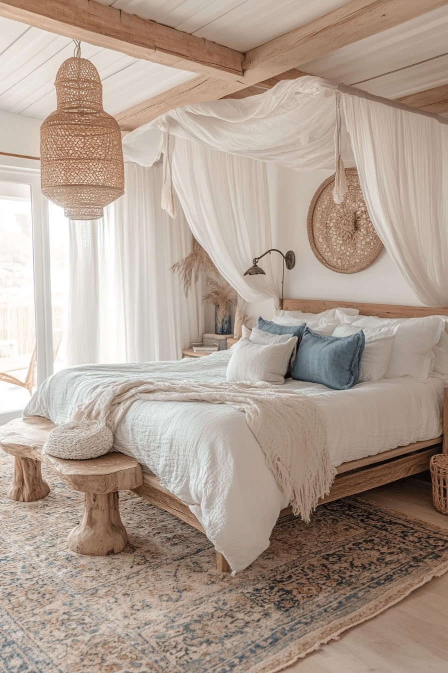 25 Boho Coastal Bedroom Ideas to Create Your Perfect Seaside Escape ...