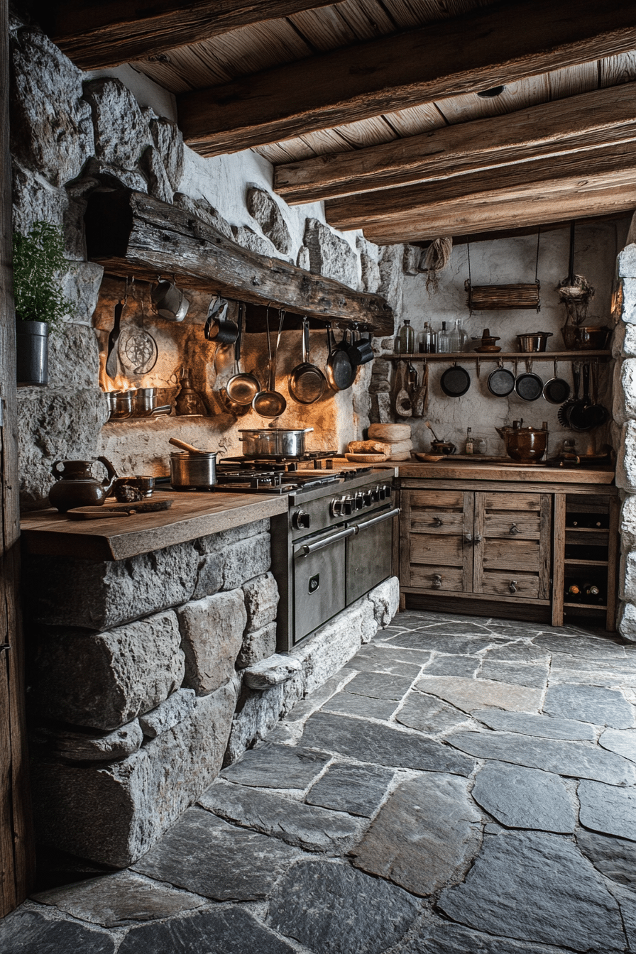 Rustic Shead Kitchen 20 Rustic Kitchen Ideas to Inspire a Beautifully Vintage Cooking Area ...