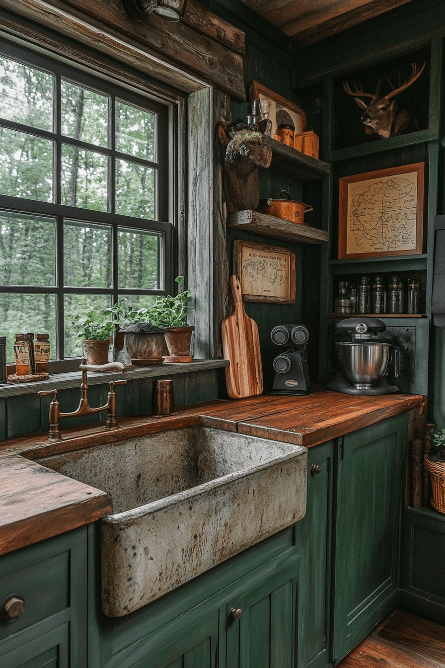 20 Rustic Kitchen Ideas to Inspire a Beautifully Vintage Cooking Area ...