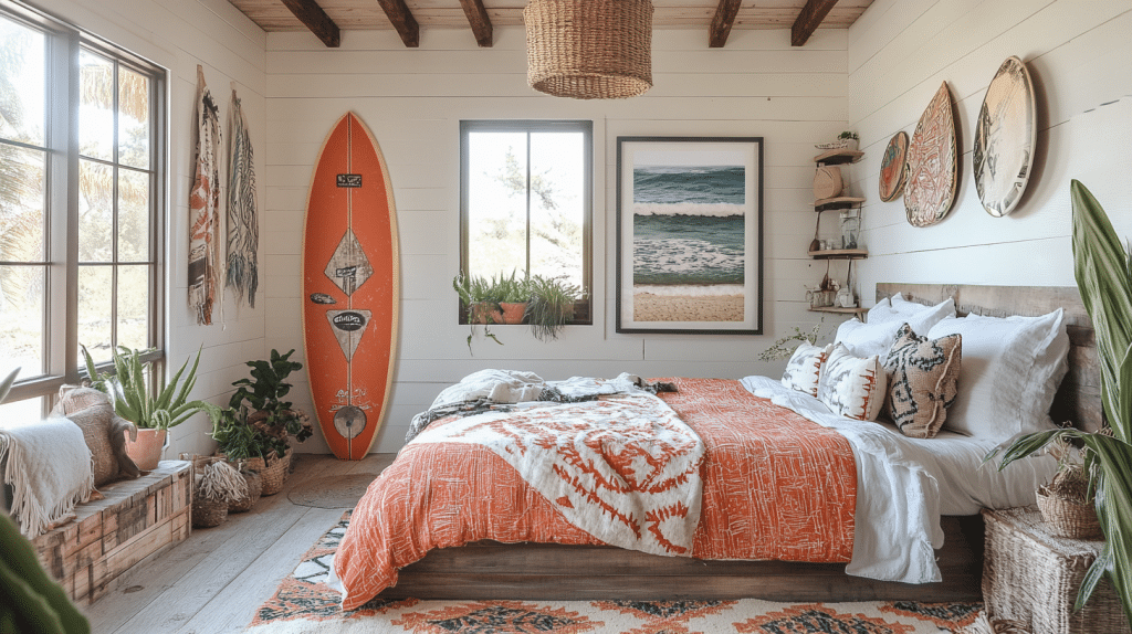 Beachy Boho Bedroom