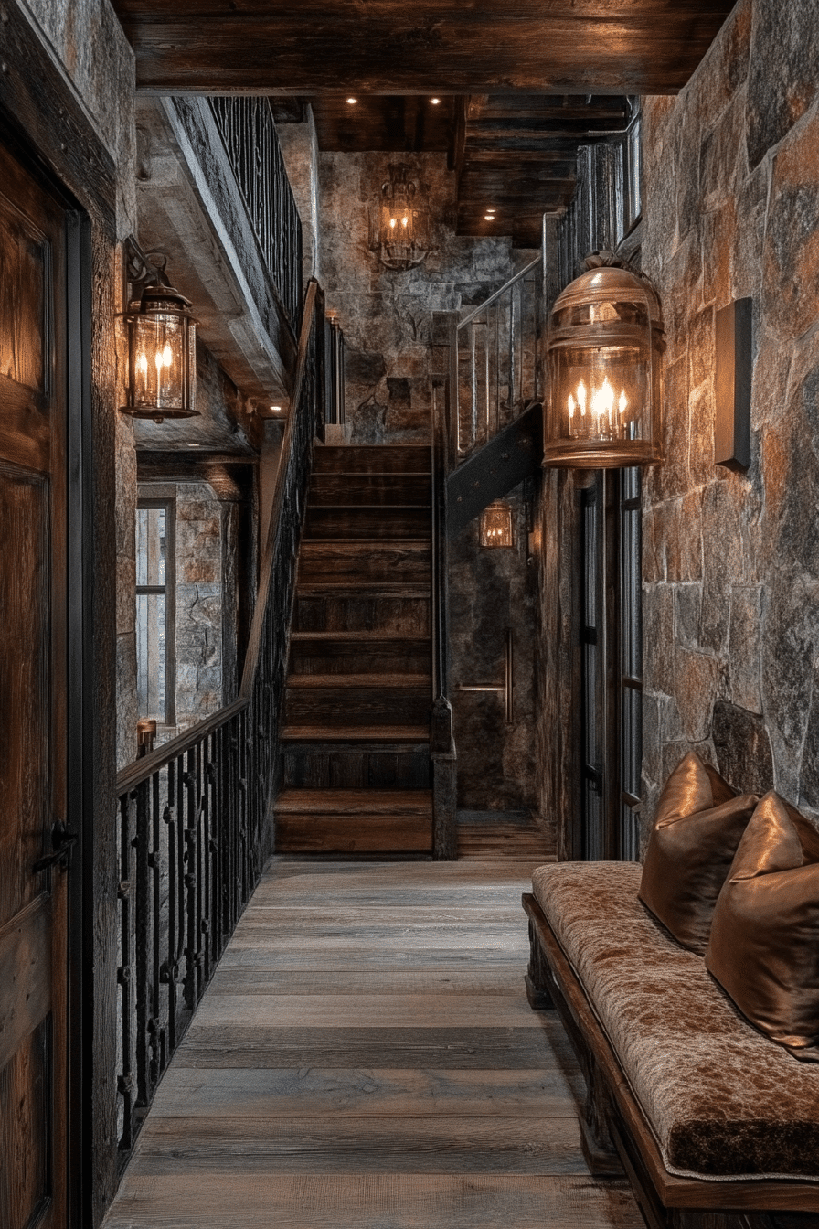 25 Rustic Hallway Design Ideas to Bring Classic Charm to Your Home's ...