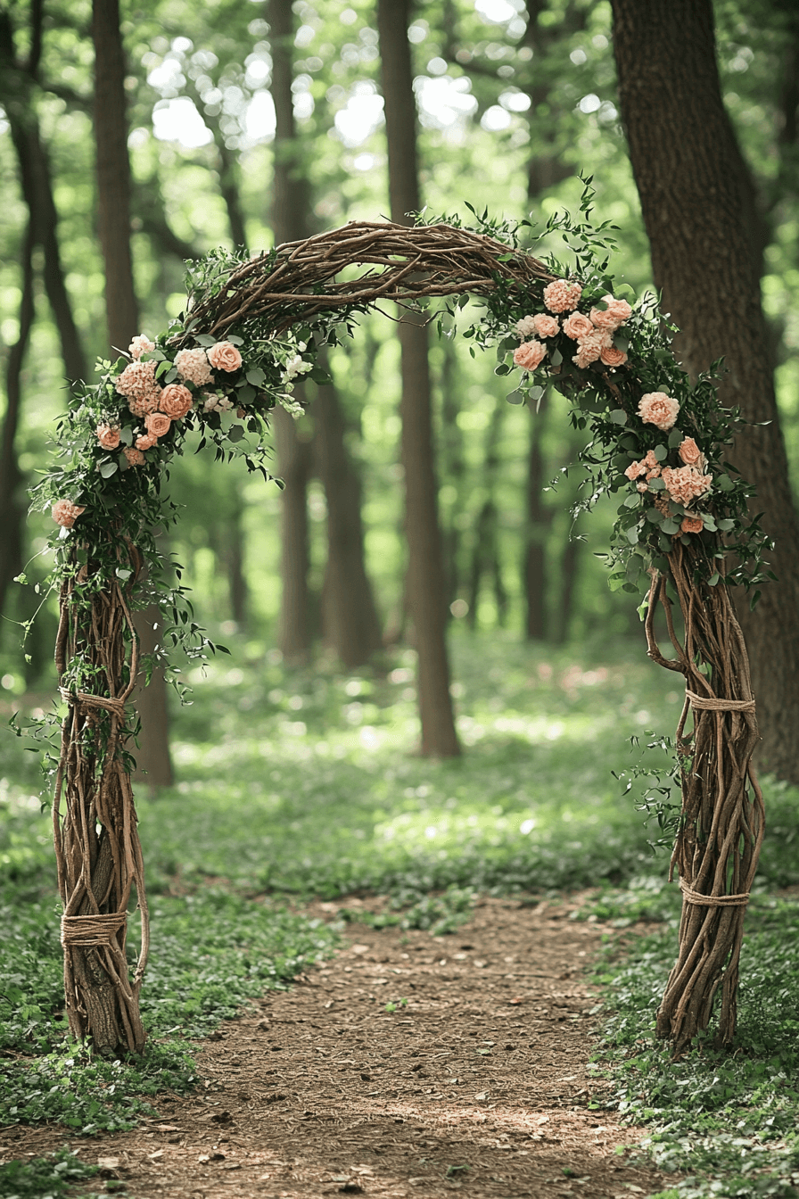 27+ Boho Wedding Arch Ideas to Add Magic to Your Vows
