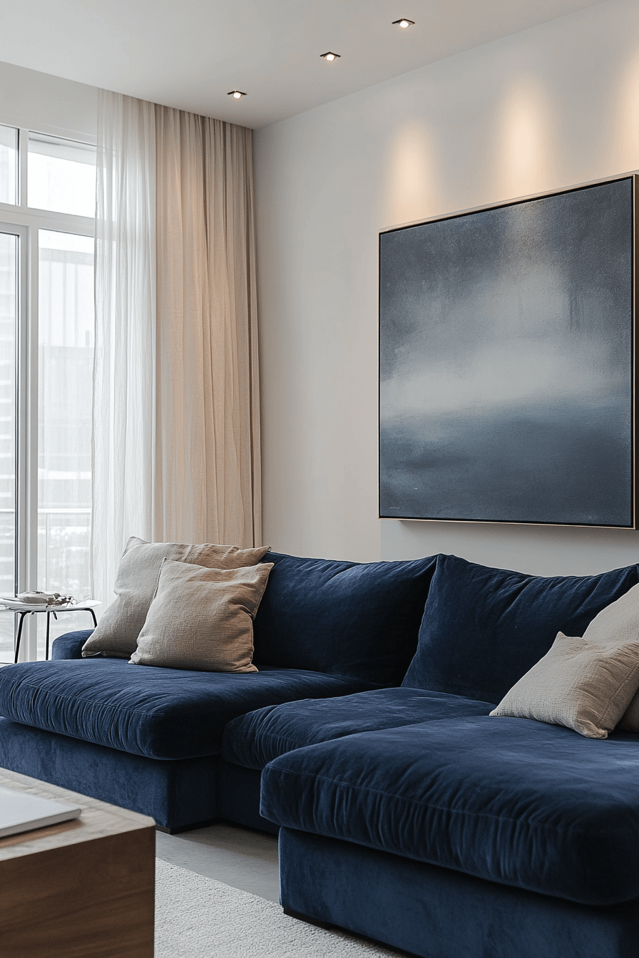 25+ Blue Couch Living Room Ideas That Bring Color and Comfort Together