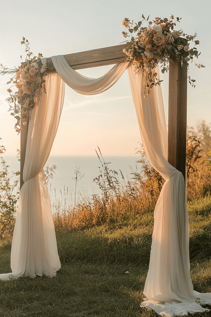 27+ Boho Wedding Arch Ideas to Add Magic to Your Vows