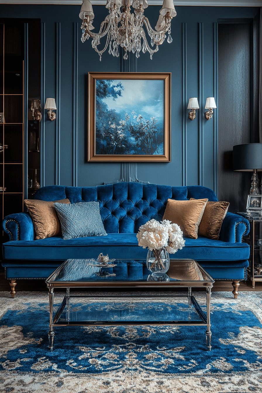 25+ Blue Couch Living Room Ideas That Bring Color and Comfort Together