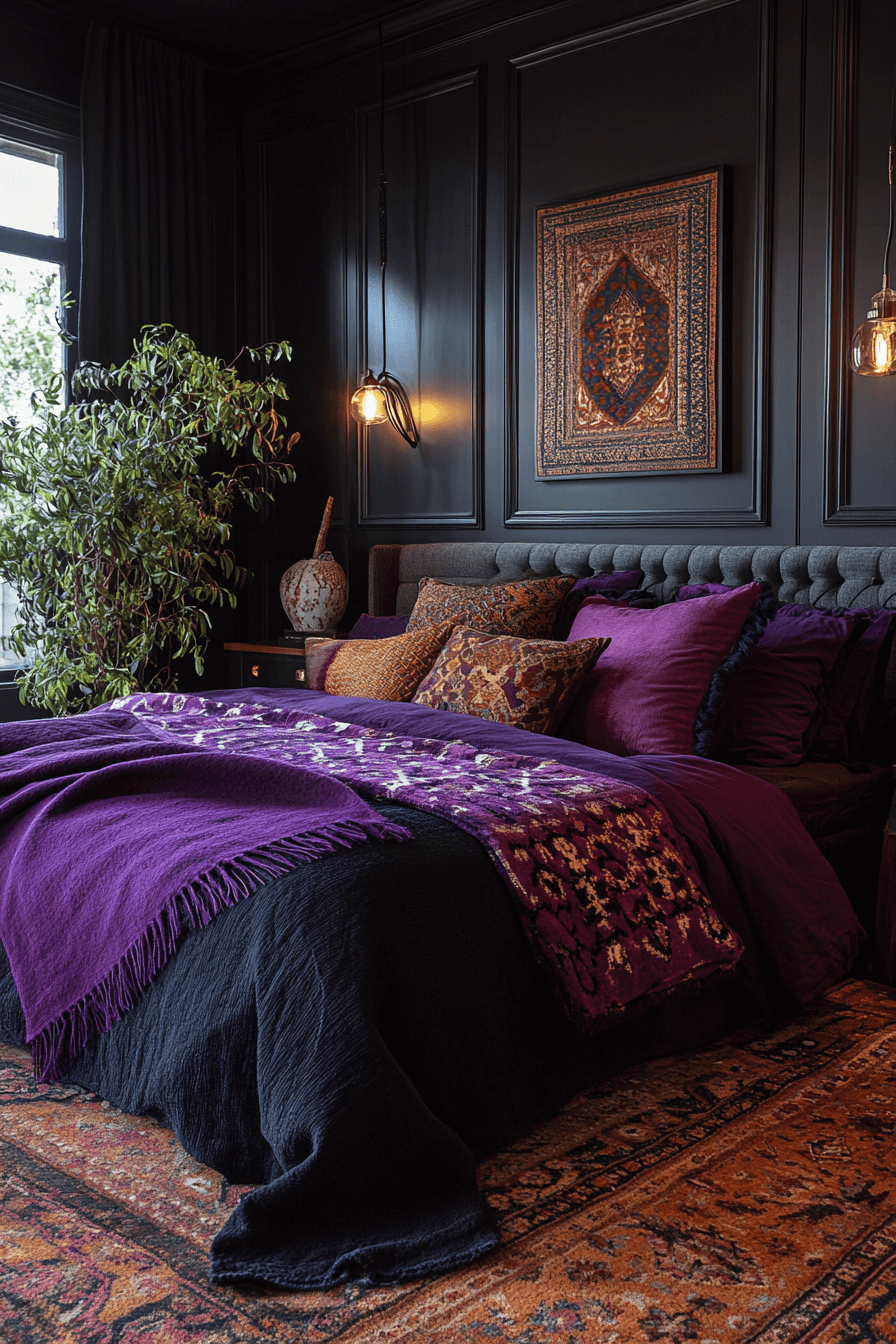 25+ Dark Boho Bedroom Designs for a Space That Feels Chic and Inviting