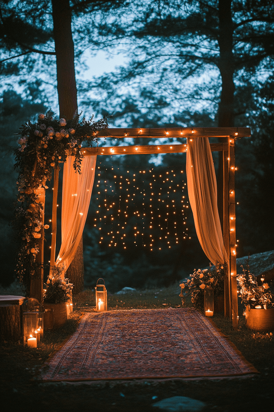 27+ Boho Wedding Arch Ideas to Add Magic to Your Vows