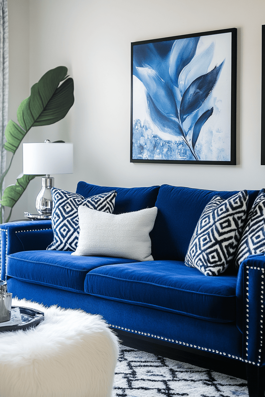 25+ Blue Couch Living Room Ideas That Bring Color and Comfort Together