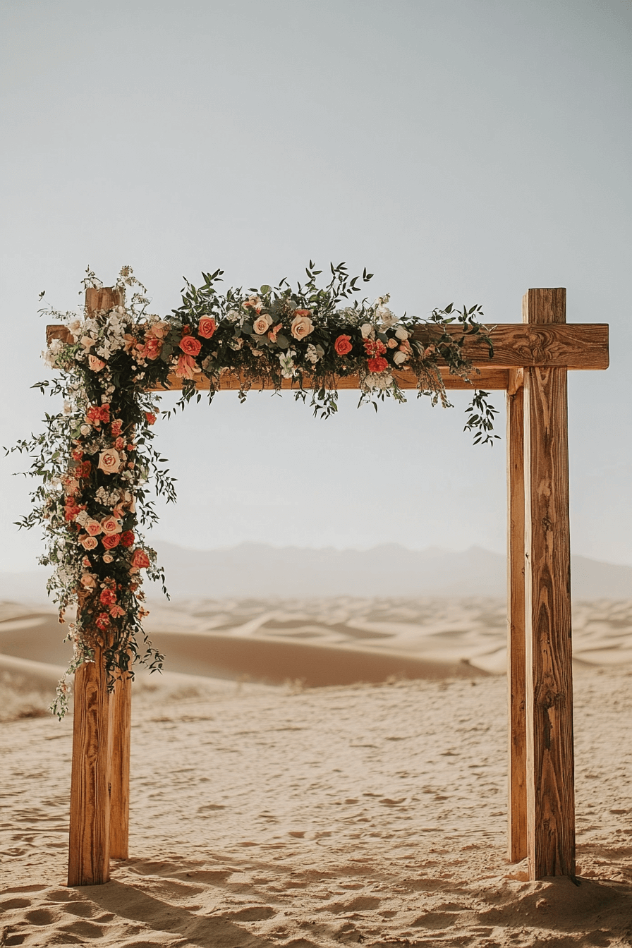 27+ Boho Wedding Arch Ideas to Add Magic to Your Vows