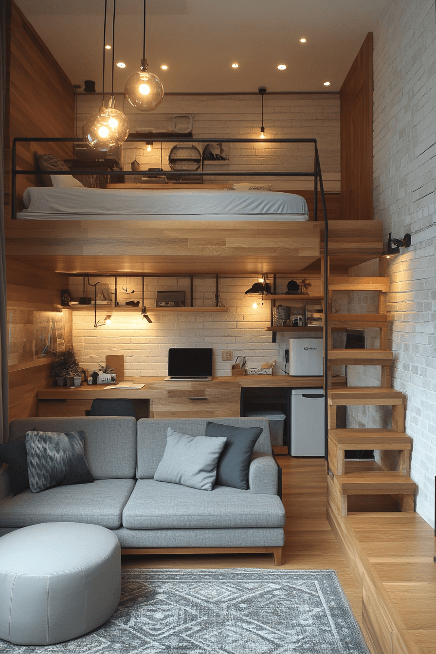 26+ Studio Apartment Ideas That Make Tiny Living Luxurious
