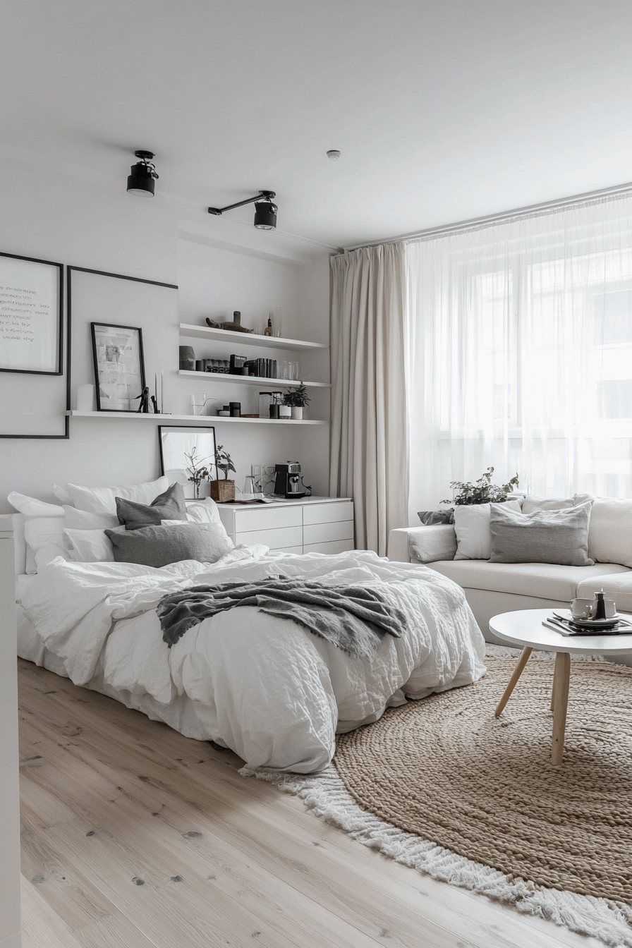 26+ Studio Apartment Ideas That Make Tiny Living Luxurious