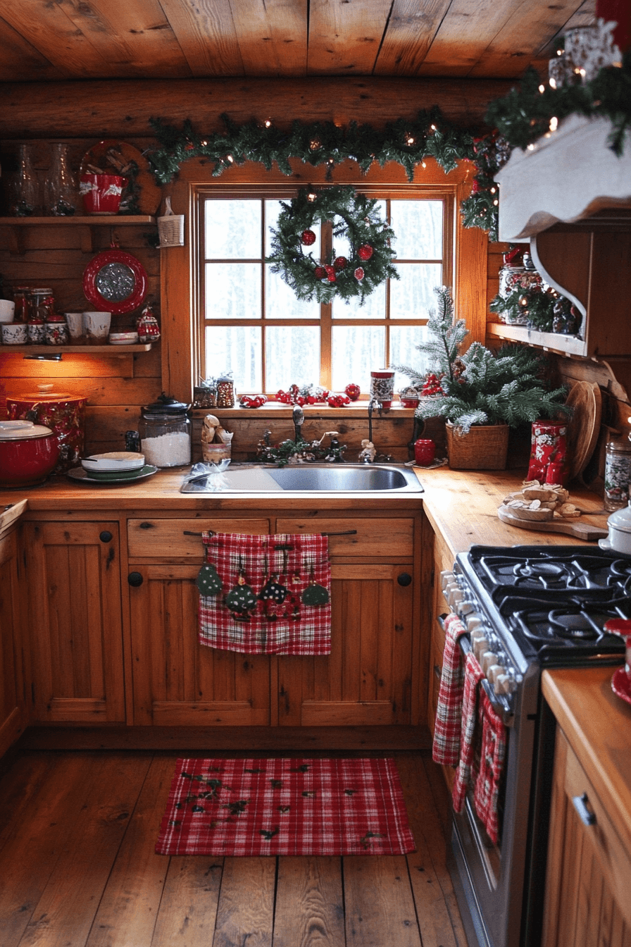 29 Little Cabin Christmas Styles That Fill Your Home With Holiday Magic