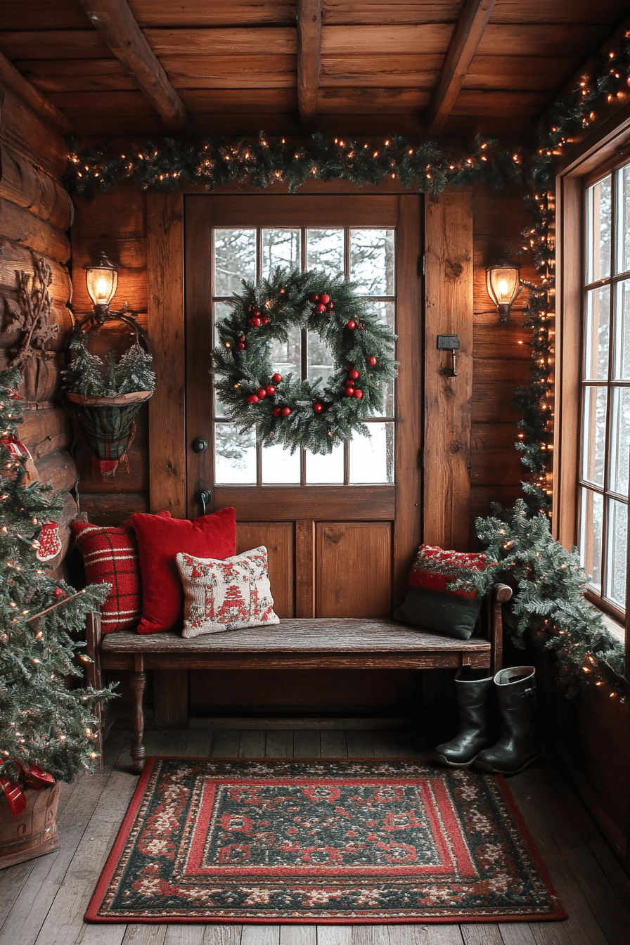 29 Little Cabin Christmas Styles That Fill Your Home With Holiday Magic