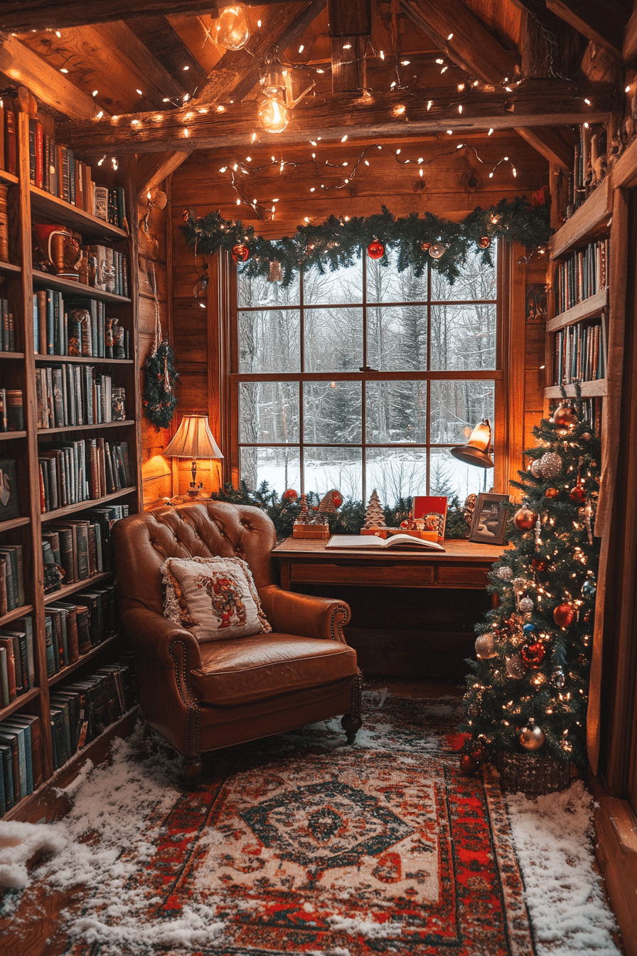 29 Little Cabin Christmas Styles That Fill Your Home With Holiday Magic