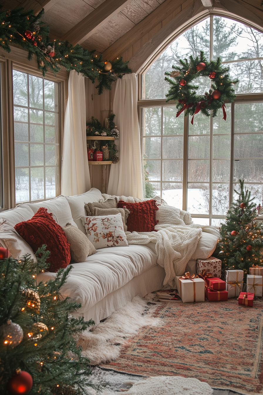 29 Little Cabin Christmas Styles That Fill Your Home With Holiday Magic