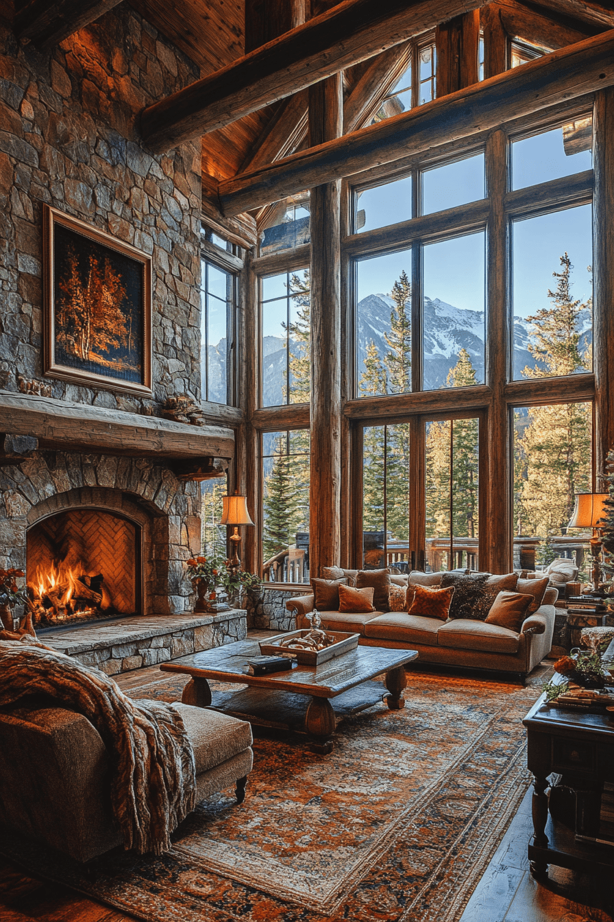 27 Cozy Cabin Interiors That Will Transport You To A Rustic Mountain Retreat