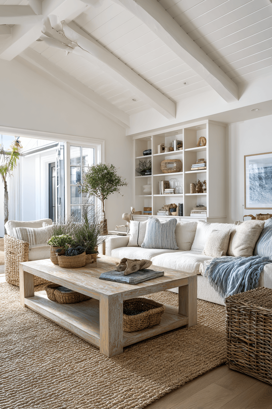 27 Breathtaking Beach House Living Room Ideas That Will Transport You To The Coast