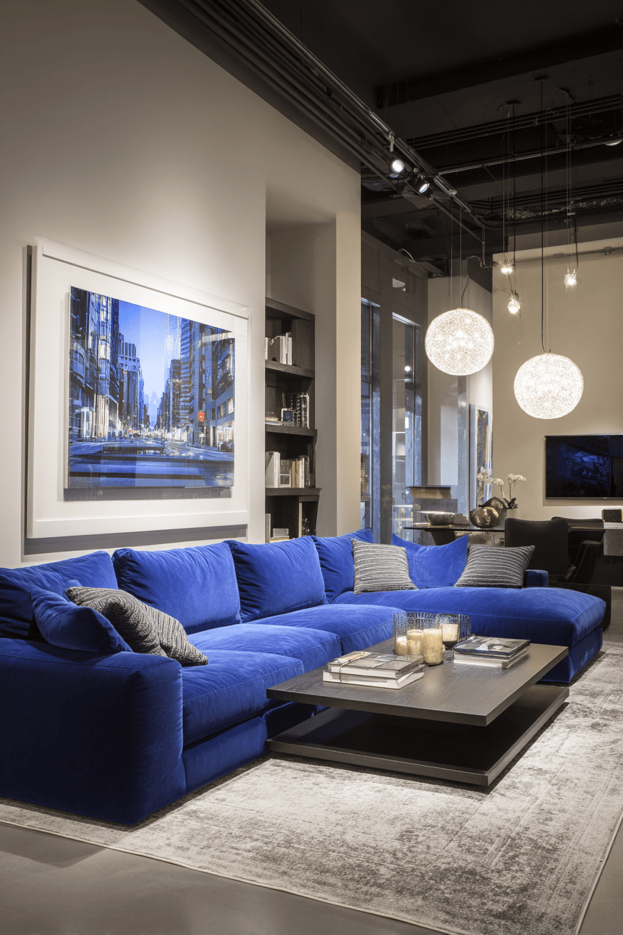29 Brilliant Blue Couch Living Room Ideas That Will Transform Your Space Into A Statement Haven