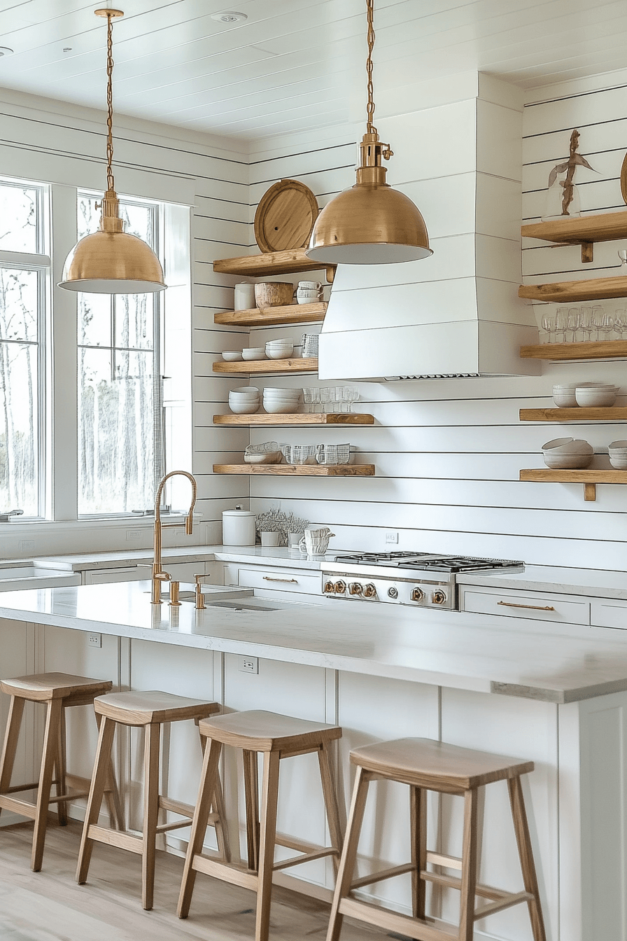 27 Dreamy Beach House Kitchen Ideas That Will Make You Feel Like You're On Vacation Every Day