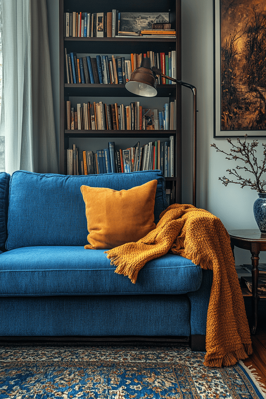 29 Brilliant Blue Couch Living Room Ideas That Will Transform Your Space Into A Statement Haven
