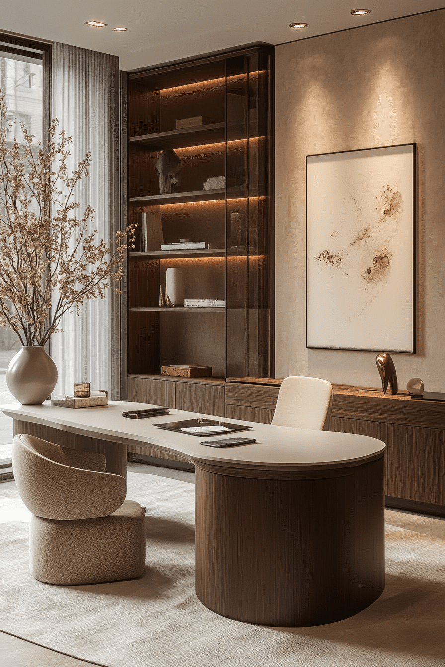 27 Stunning Calming Office Decor Ideas That Will Transform Your Workspace Into A Peaceful Productivity Haven