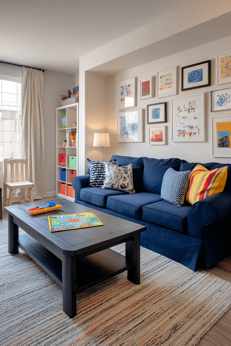 29 Brilliant Blue Couch Living Room Ideas That Will Transform Your Space Into A Statement Haven