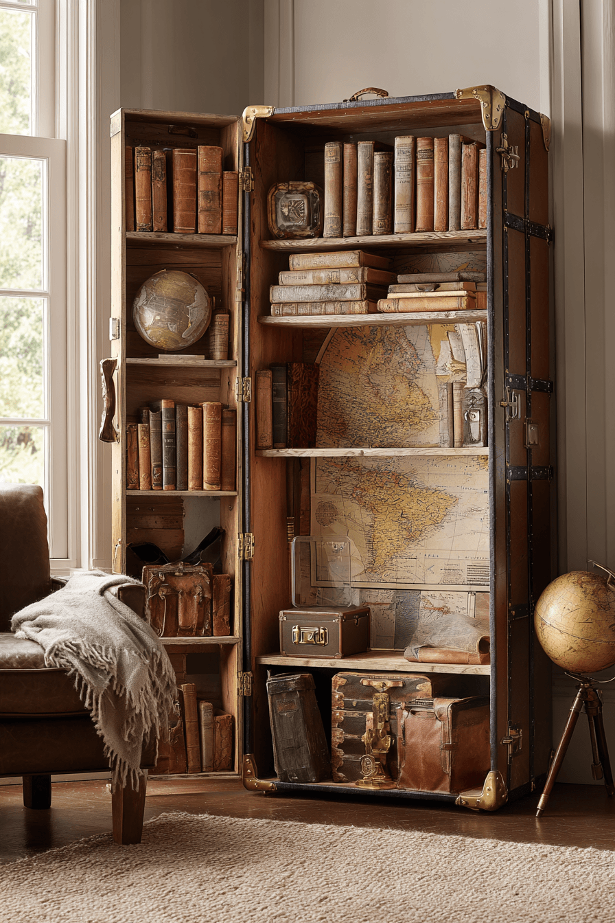 29 Vintage Antique Bookshelf Ideas That Will Transform Your Library Into A Literary Haven