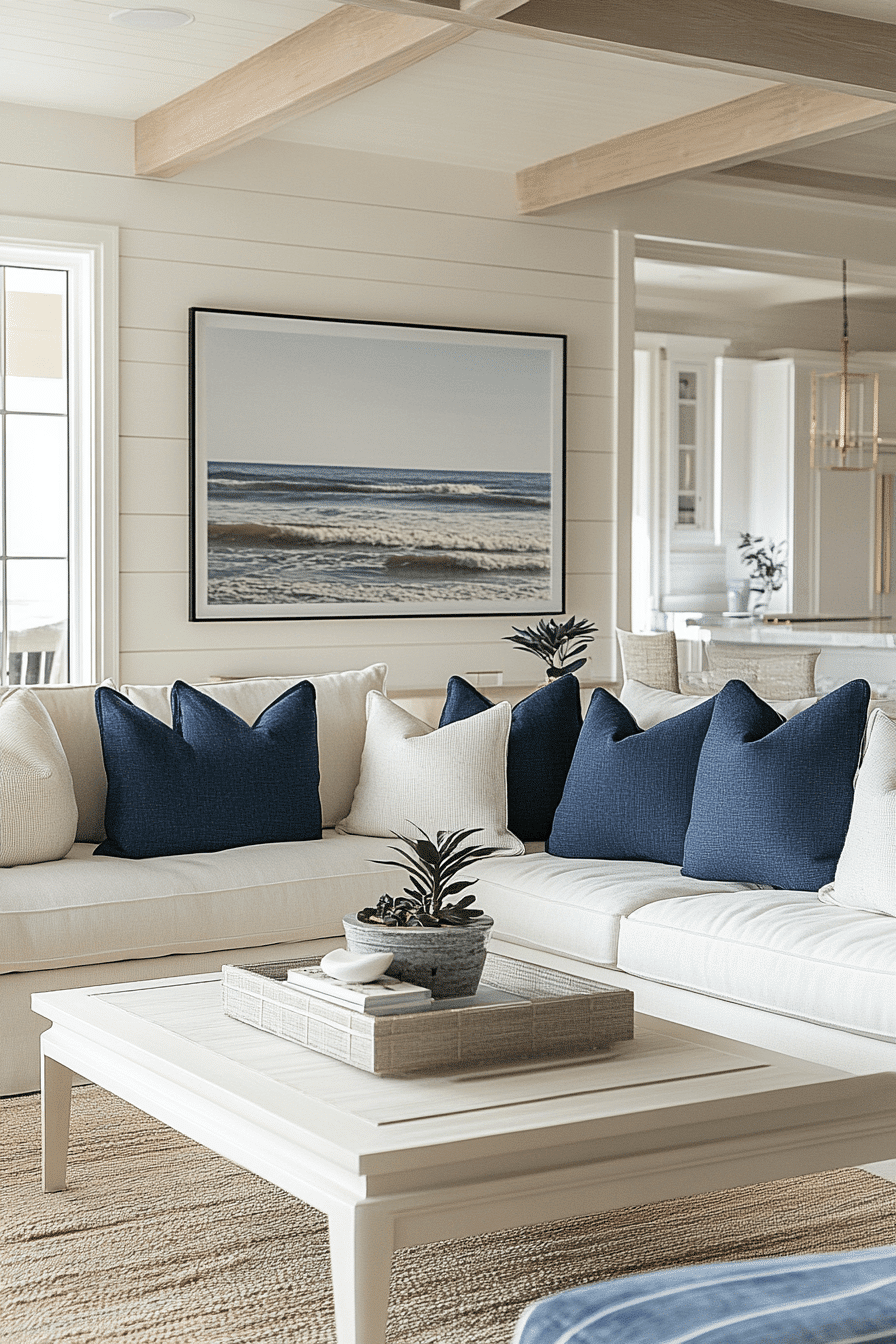 27 Breathtaking Beach House Living Room Ideas That Will Transport You To The Coast