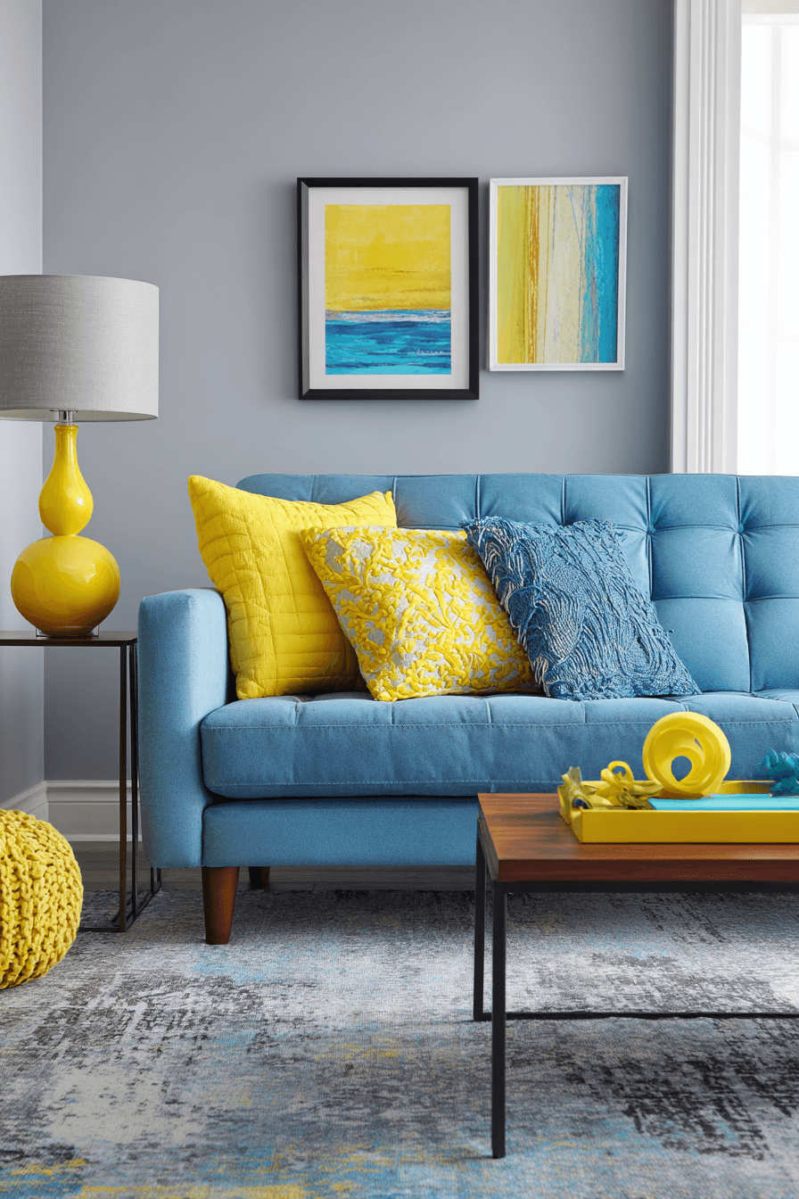 29 Brilliant Blue Couch Living Room Ideas That Will Transform Your Space Into A Statement Haven
