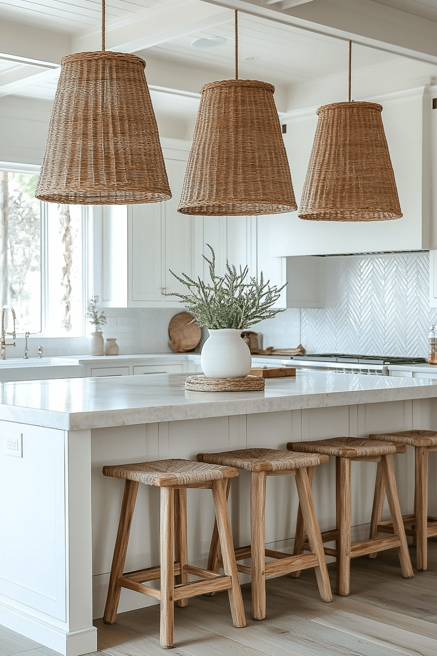 27 Dreamy Beach House Kitchen Ideas That Will Make You Feel Like You're On Vacation Every Day