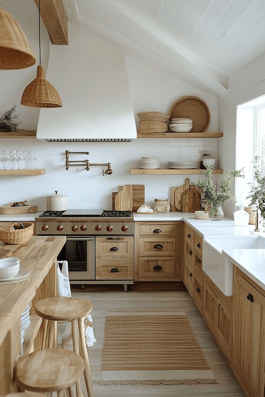 27 Dreamy Beach House Kitchen Ideas That Will Make You Feel Like You're On Vacation Every Day