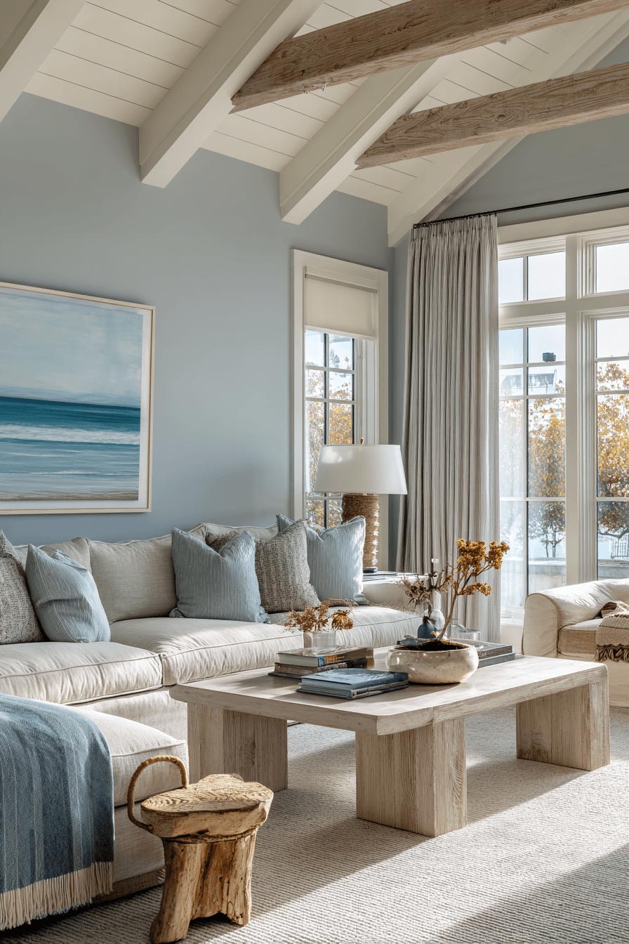 27 Breathtaking Beach House Living Room Ideas That Will Transport You To The Coast