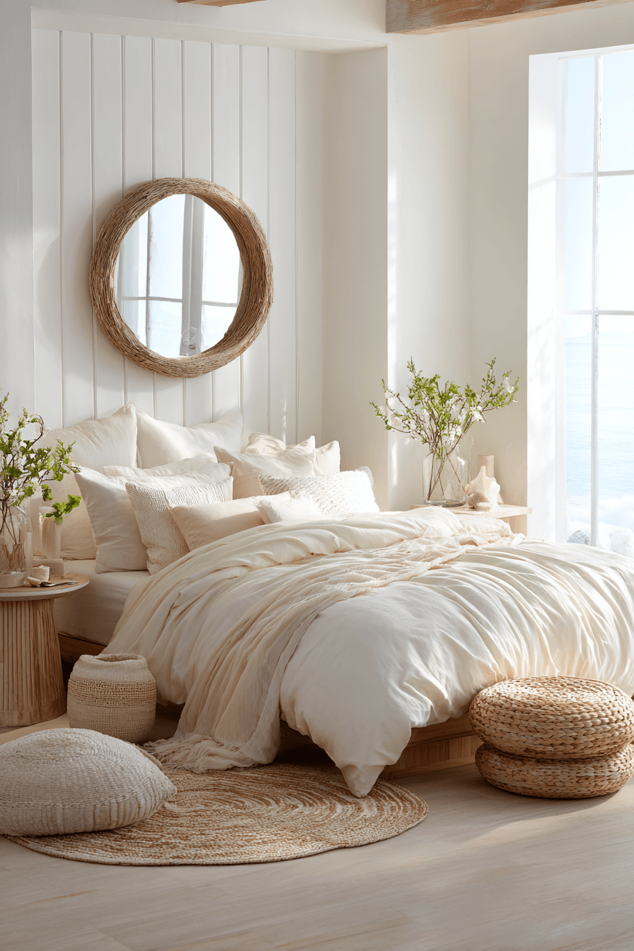 29 Breathtaking Beach Bedroom Ideas That Will Transport You To A Coastal Paradise
