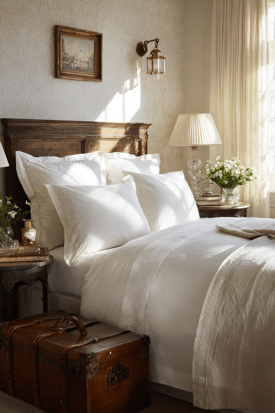 29 Timeless Antique Bedroom Ideas That Will Transport You To A Bygone Era