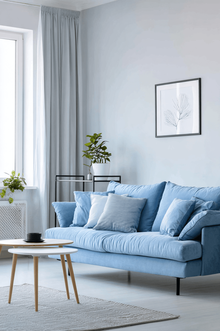 29 Brilliant Blue Couch Living Room Ideas That Will Transform Your Space Into A Statement Haven