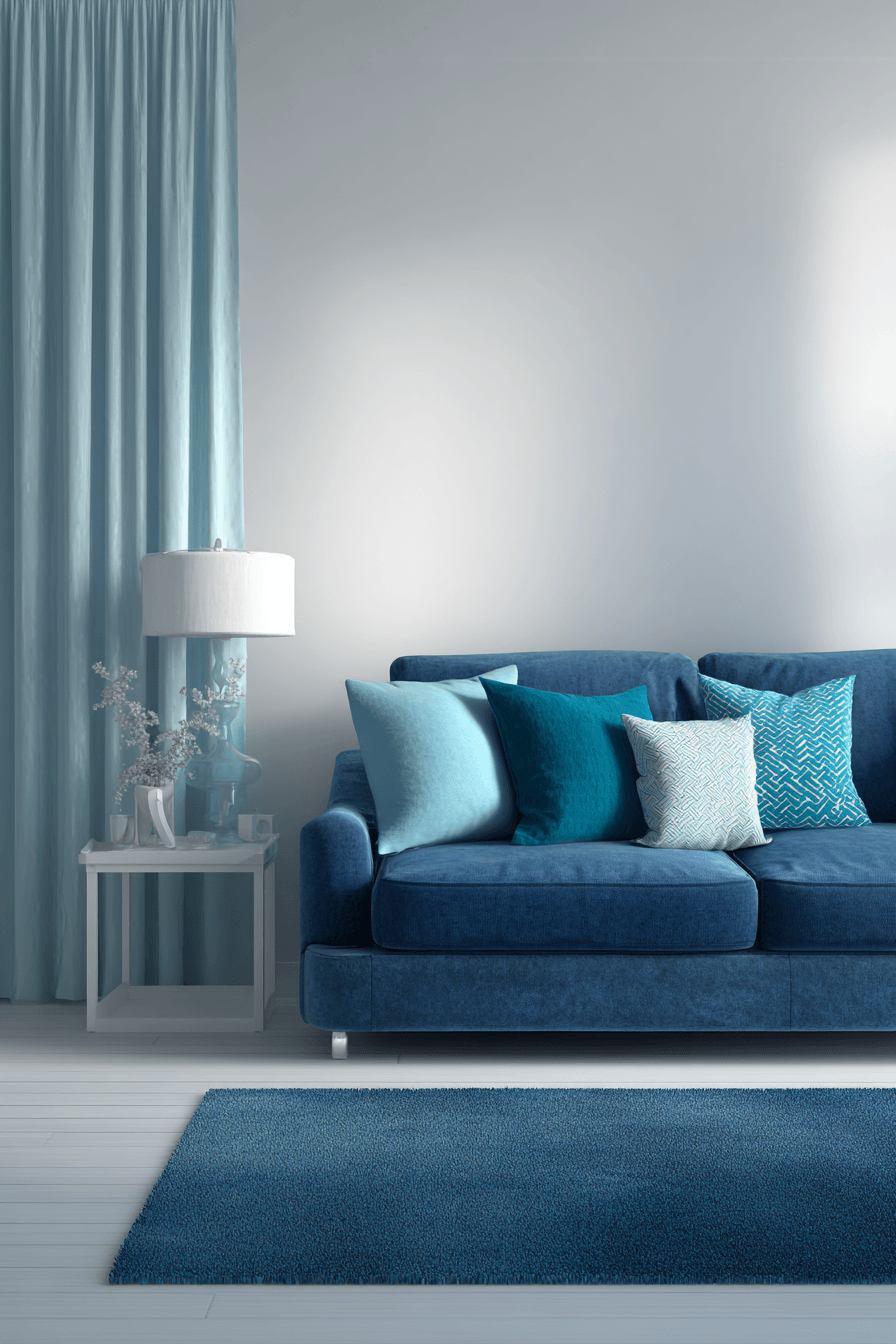 29 Brilliant Blue Couch Living Room Ideas That Will Transform Your Space Into A Statement Haven