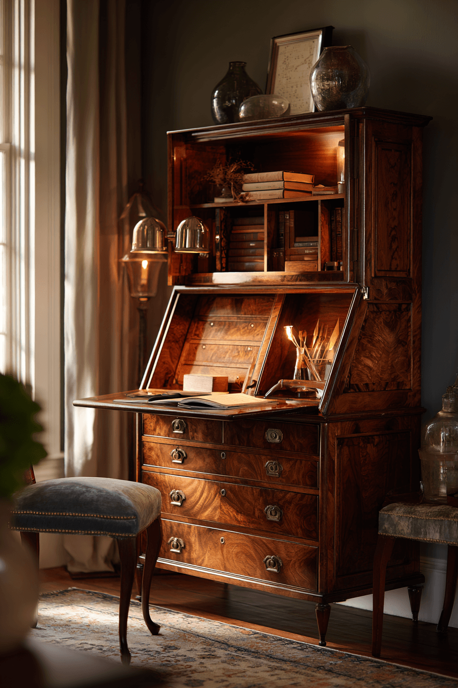 29 Vintage Antique Bookshelf Ideas That Will Transform Your Library Into A Literary Haven