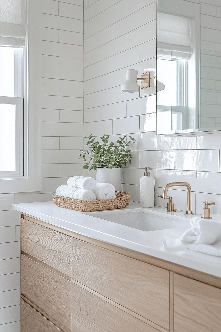29 Dreamy Beach House Bathroom Ideas That Will Make You Feel Like You're On Vacation Every Day