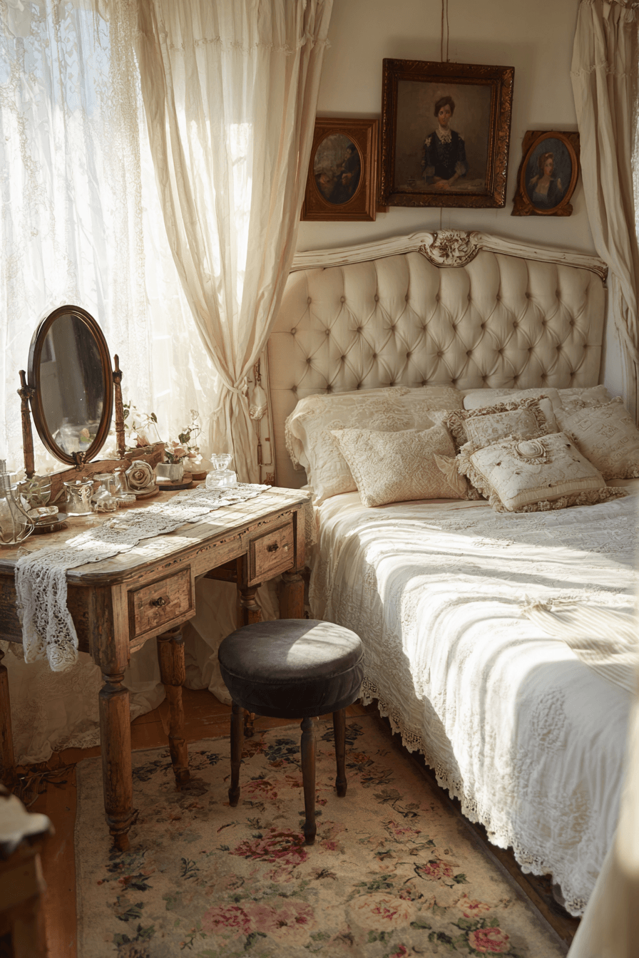 29 Timeless Antique Bedroom Ideas That Will Transport You To A Bygone Era