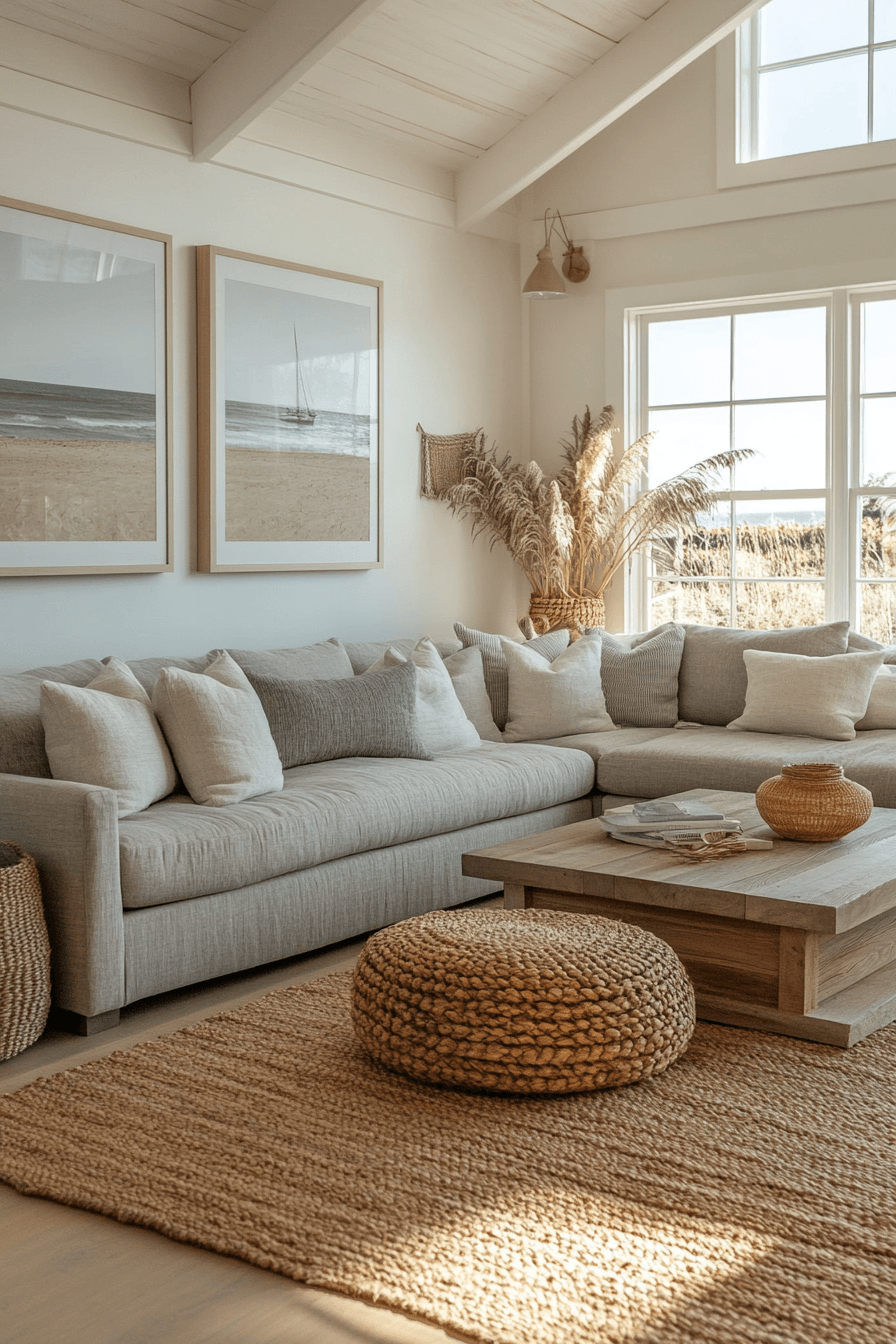 27 Breathtaking Beach House Living Room Ideas That Will Transport You To The Coast