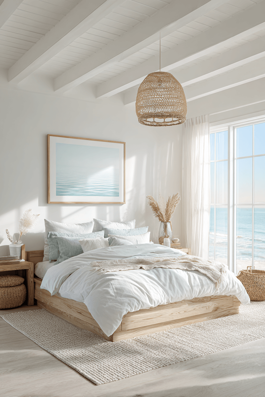 29 Breathtaking Beach Bedroom Ideas That Will Transport You To A Coastal Paradise