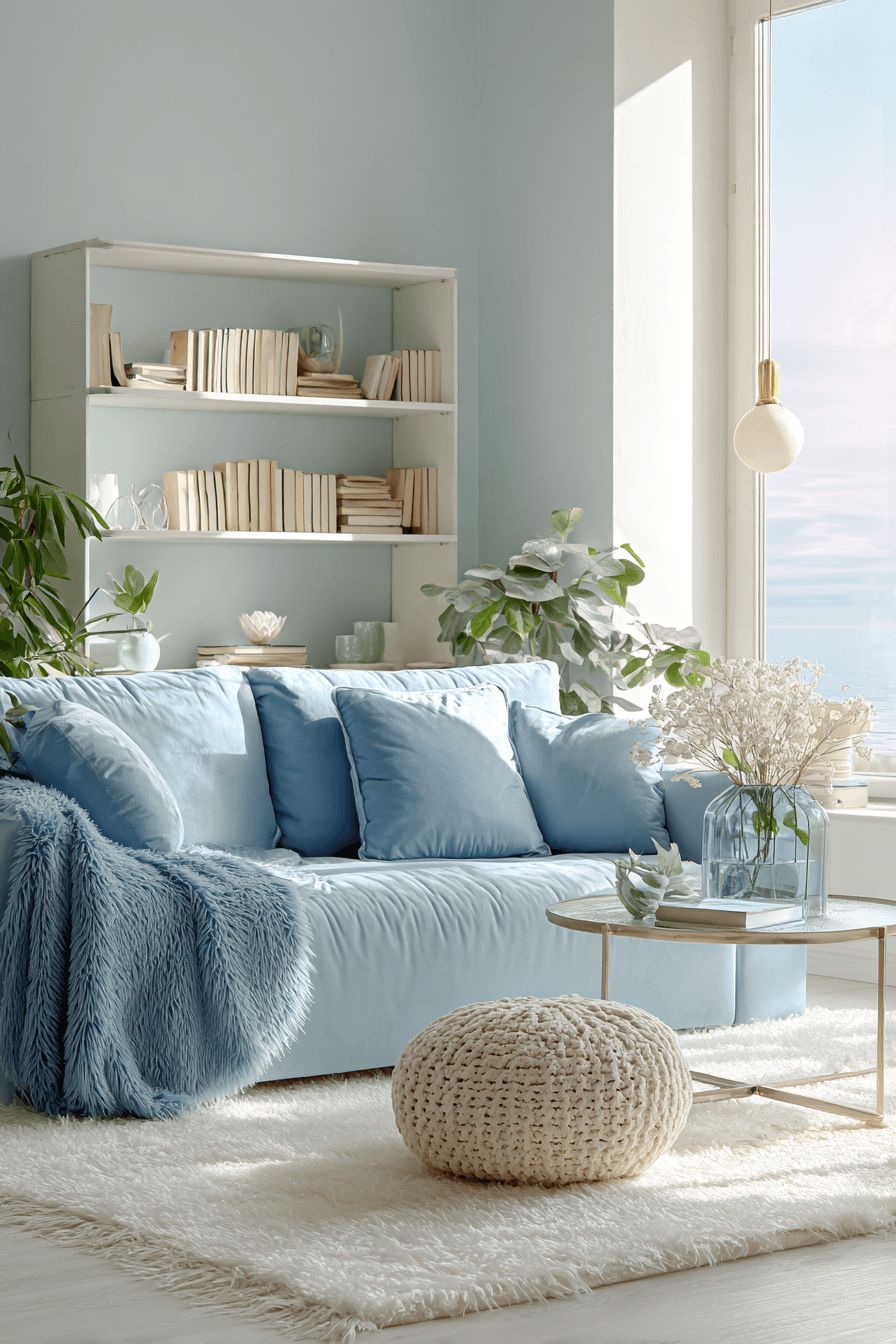 29 Brilliant Blue Couch Living Room Ideas That Will Transform Your Space Into A Statement Haven