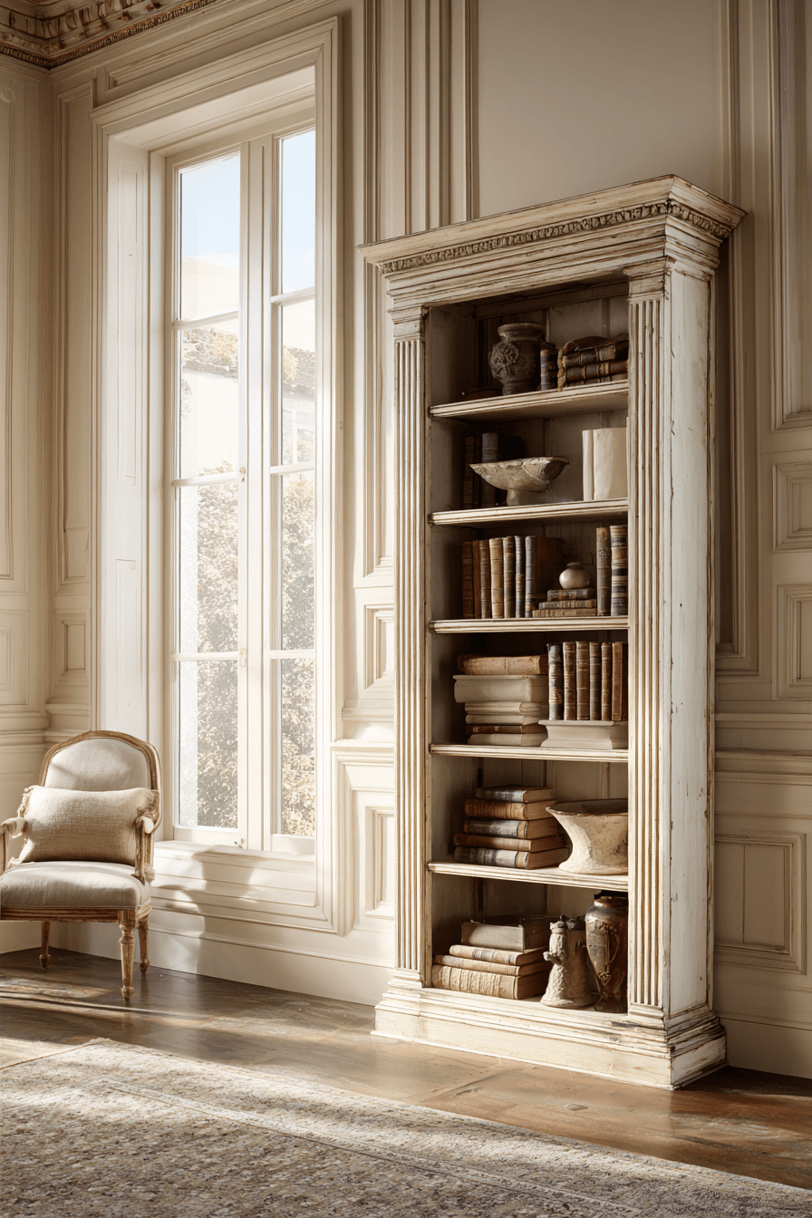 29 Vintage Antique Bookshelf Ideas That Will Transform Your Library Into A Literary Haven