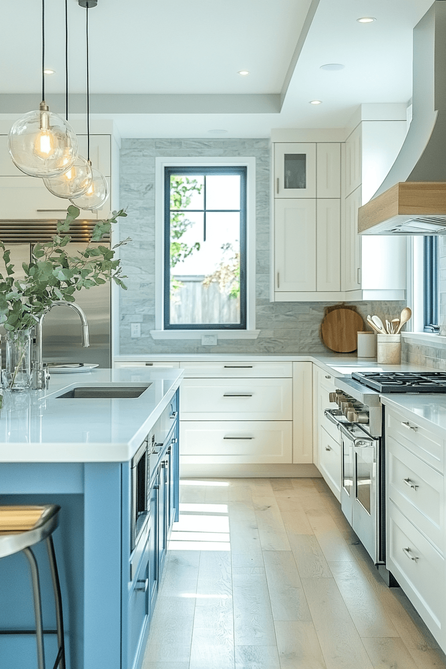 27 Dreamy Beach House Kitchen Ideas That Will Make You Feel Like You're On Vacation Every Day