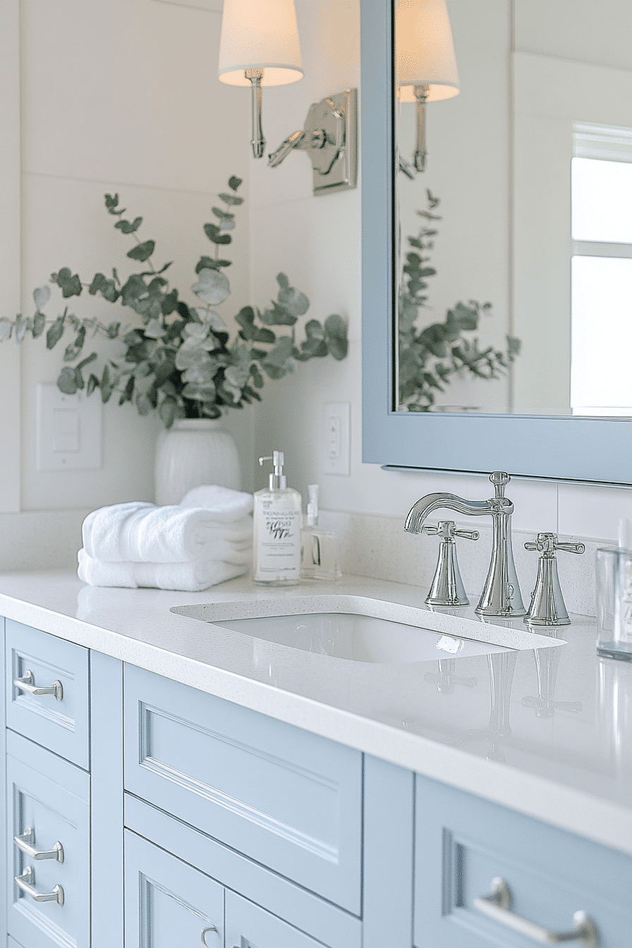 29 Dreamy Beach House Bathroom Ideas That Will Make You Feel Like You're On Vacation Every Day